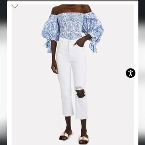 NWT BEAUTIFUL CITIZENS OF HUMANITY CHARLOTTE CROP 👖